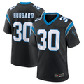 harde C.Panthers #30 Chuba Hubbard Player Black Team Game Stitched Jerseys