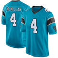 harde C.Panthers #4 Tetairoa McMillan Player Blue Game Stitched Jerseys