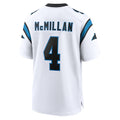 harde C.Panthers #4 Tetairoa McMillan Player White Home Game Stitched Jerseys