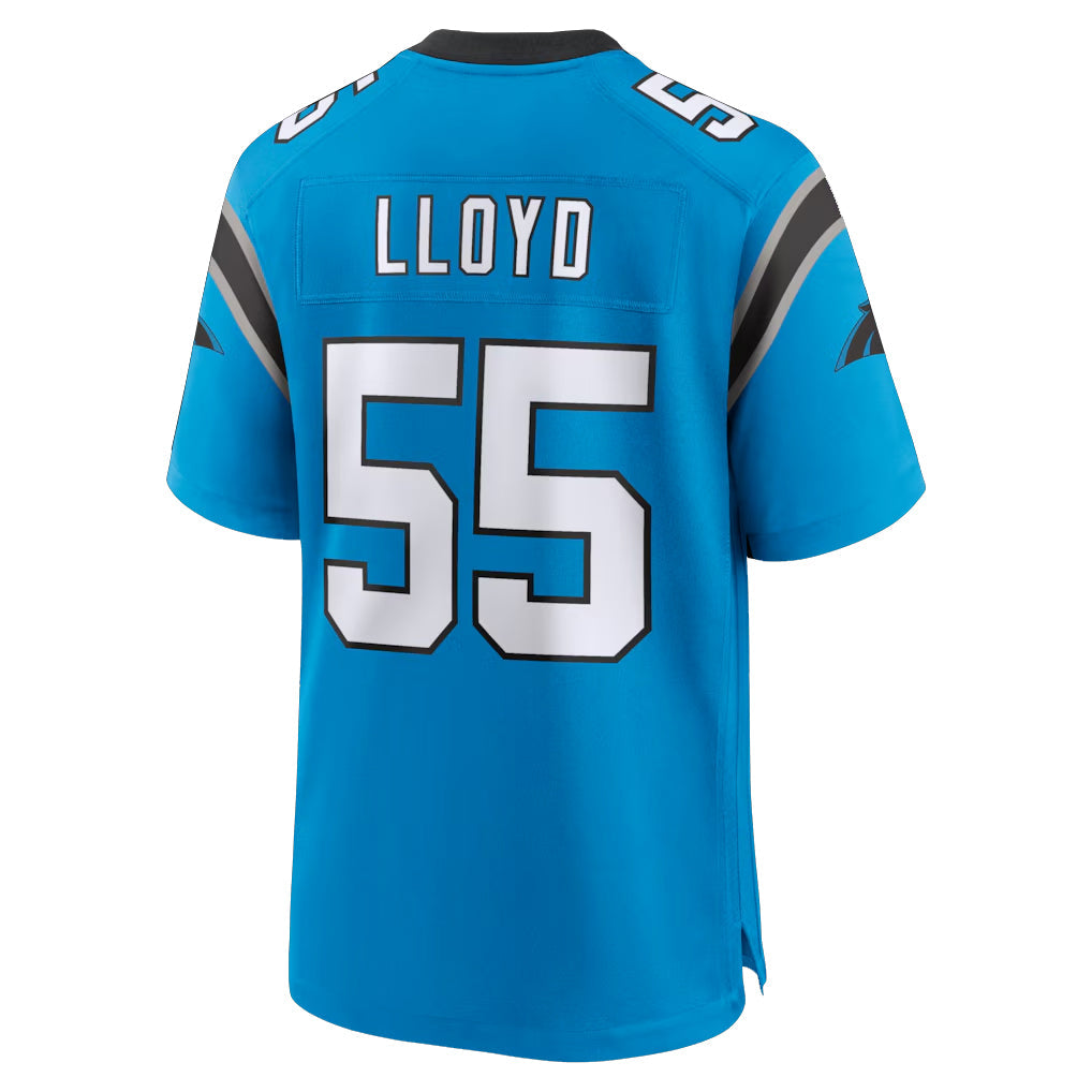 harde C.Panthers #55 Devin Lloyd Player Blue Home Game Stitched Jerseys