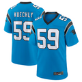 harde C.Panthers #59 Luke Kuechly Blue Retired Player Game Jersey Stitched American Stitched Jerseys