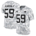 harde C.Panthers #59 Luke Kuechly Player Arctic Camo Salute to Service Limited Stitched Jerseys