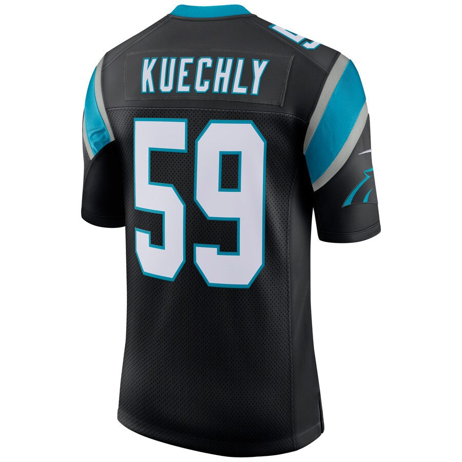 harde C.Panthers #59 Luke Kuechly Player Black Classic Limited Stitched Jerseys