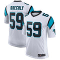 harde C.Panthers #59 Luke Kuechly Player White Classic Limited Stitched Jerseys