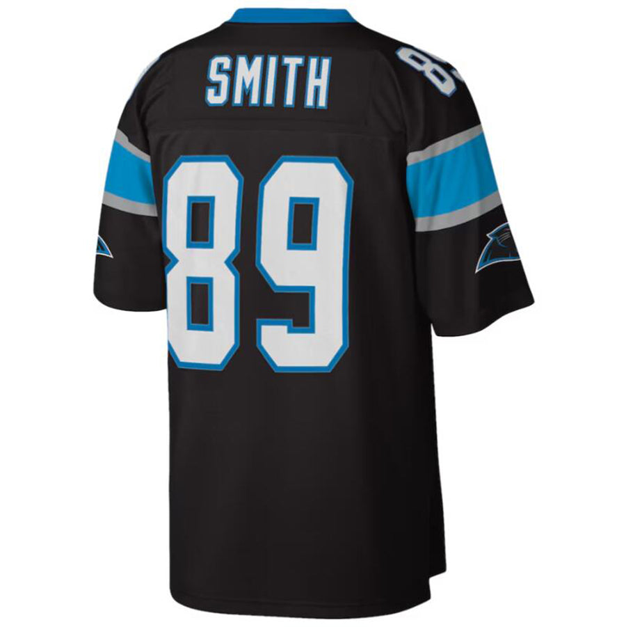 harde C.Panthers #89 Steve Smith Black Legacy Replica Jersey American Stitched Jersey