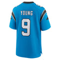 harde C.Panthers #9 Bryce Young Blue Alternate Game Stitched Jerseys