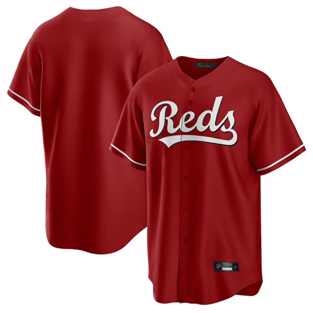 harde C.Reds Red Game Home Blank Player Stitched Jerseys