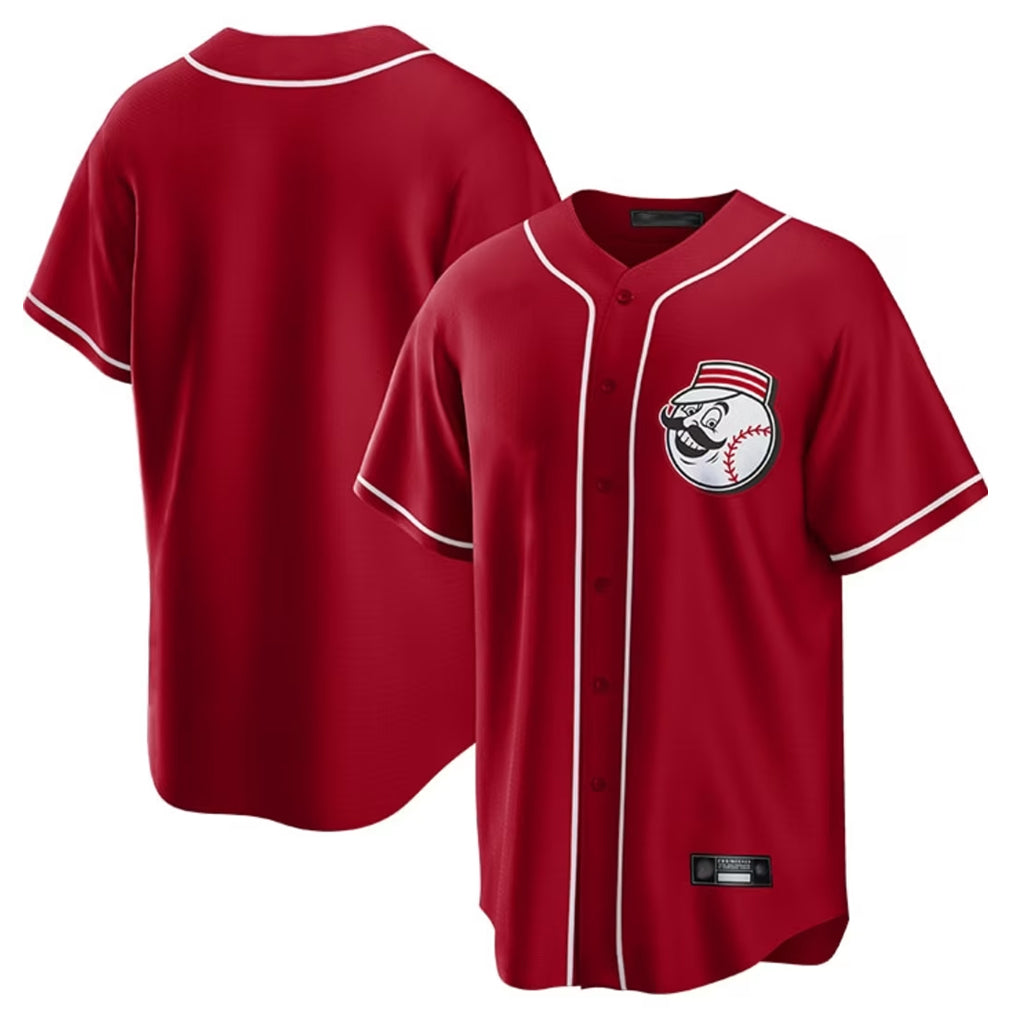 harde C.Reds Red Home Game Blank Player Stitched Jerseys