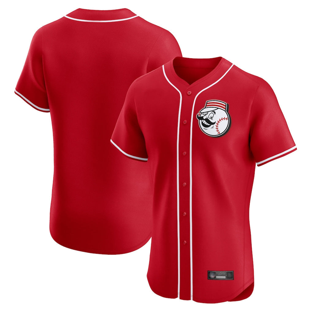 harde C.Reds Red Limited Elite Home Game Blank Player Stitched Jerseys