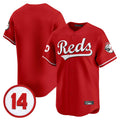harde C.Reds Red Vapor Premier Limited Home Blank Player Stitched Jerseys