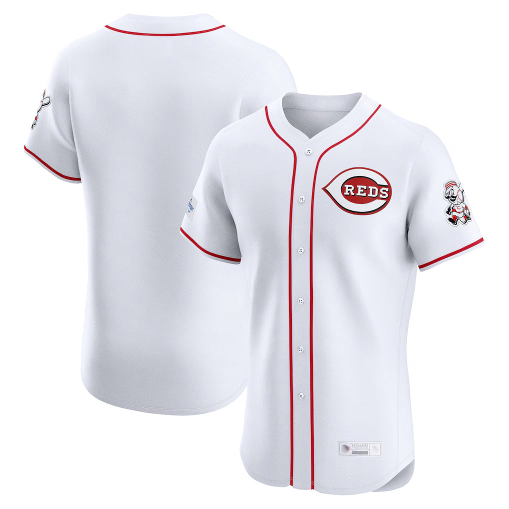 harde C.Reds White Limited Elite Home Blank Player Stitched Jerseys