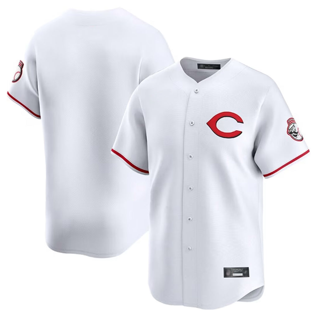 harde C.Reds White Limited Home Blank Player Stitched Jerseys