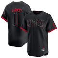 harde C.Reds #11 Barry Larkin Player Black City Connect Home Limited Stitched Jerseys