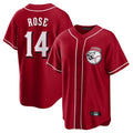 harde C.Reds #14 Pete Rose Player Red Home Game Stitched Jerseys