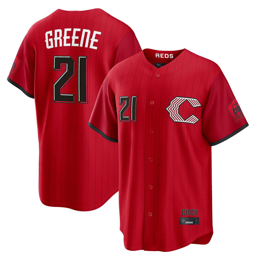 harde C.Reds #21 Hunter Greene Player Red 2026 City Connect Home Game Stitched Jerseys