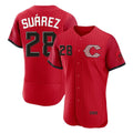 harde C.Reds #28 Eugenio Su¡§¡érez Player Red 2026 City Connect Limited Home Stitched Jerseys