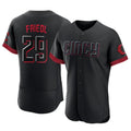harde C.Reds #29 TJ Friedl Player Black City Connect Limited Elite Home Stitched Jerseys