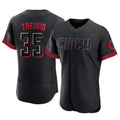 harde C.Reds #35 Jose Trevino Player Black City Connect Limited Elite Home Stitched Jerseys