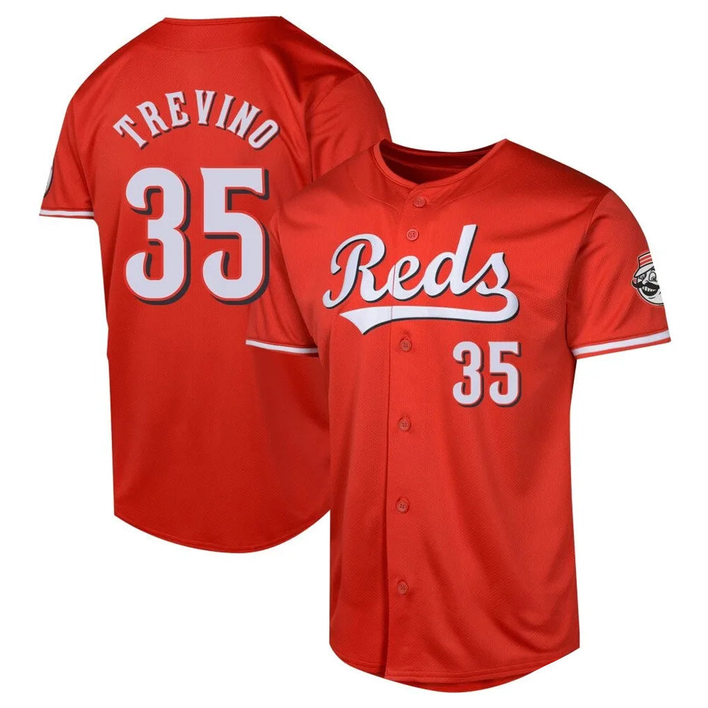 harde C.Reds #35 Jose Trevino Player Red 2026 City Connect Limited Home Stitched Jerseys