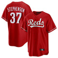 harde C.Reds #37 Tyler Stephenson Player Red Home Game Stitched Jerseys