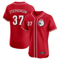 harde C.Reds #37 Tyler Stephenson Player Red Limited Elite Home Game Stitched Jerseys