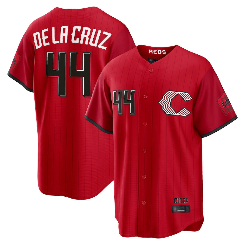 harde C.Reds #44 Elly De La Cruz Player Red 2026 City Connect Home Game Stitched Jerseys