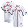 harde C.Reds #44 Elly De La Cruz Player White Speedway Classic Home Limited Stitched Jerseys