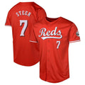 harde C.Reds #7 Spencer Steer Player Red 2026 City Connect Limited Home Stitched Jerseys