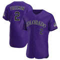 harde C.Rockies #2 Tyler Freeman Player Purple Limited Elite Home Stitched Jerseys