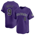 harde C.Rockies #9 Brenton Doyle Player Purple Limited Home Stitched Jerseys