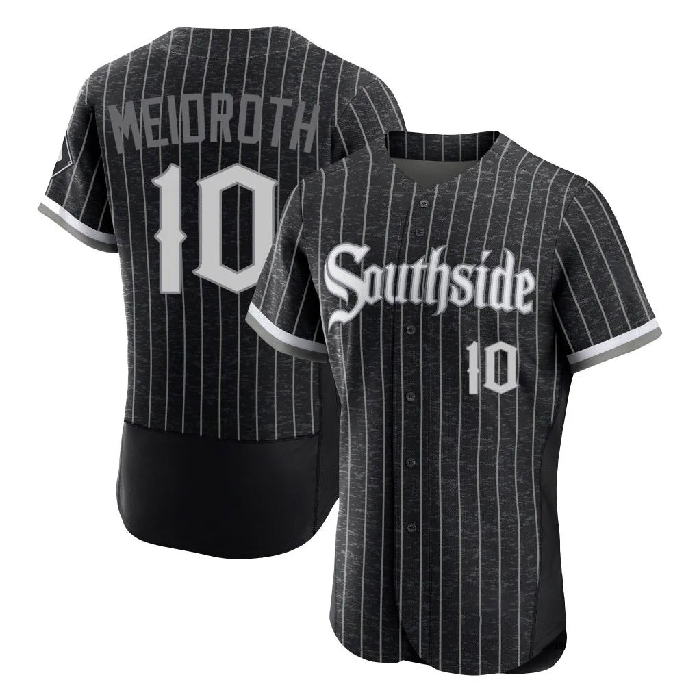 harde C.White Sox #10 Chase Meidroth Player Black City Connect Limited Elite Home Stitched Jerseys