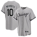 harde C.White Sox #10 Chase Meidroth Player Gray Home Game Stitched Jerseys