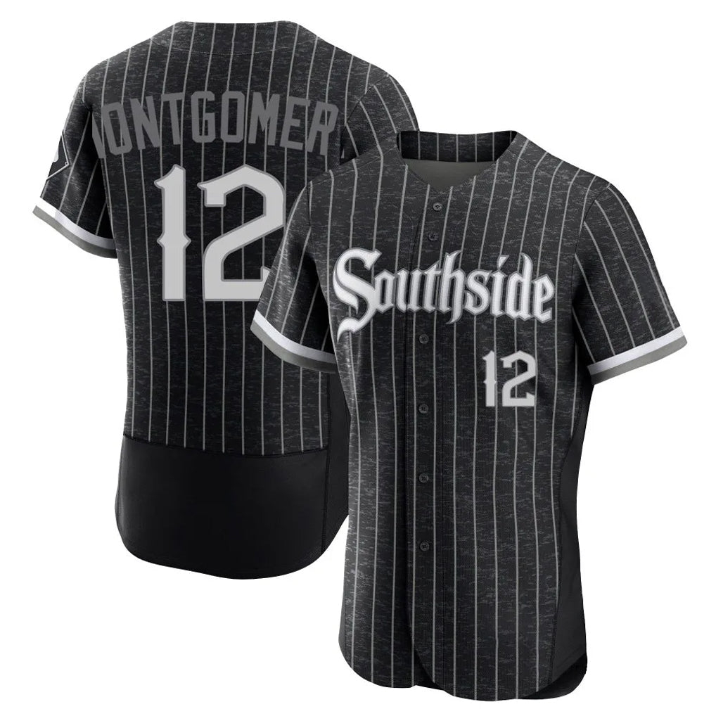 harde C.White Sox #12 Colson Montgomery Player Black City Connect Limited Elite Home Stitched Jerseys
