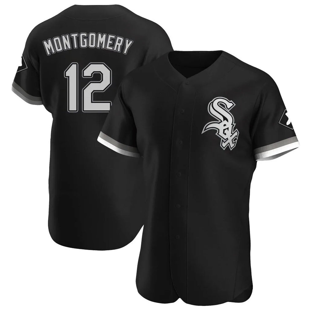 harde C.White Sox #12 Colson Montgomery Player Black Limited Elite Home Stitched Jerseys