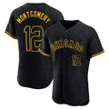 harde C.White Sox #12 Colson Montgomery Player Black Snake Skin City Limited Elite Home Stitched Jerseys