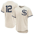 harde C.White Sox #12 Colson Montgomery Player Cream Field of Dreams Limited Elite Home Stitched Jerseys