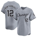 harde C.White Sox #12 Colson Montgomery Player Gray Road Limited Home Stitched Jerseys