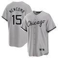 harde C.White Sox #15 Sean Newcomb Player Gray Home Game Stitched Jerseys