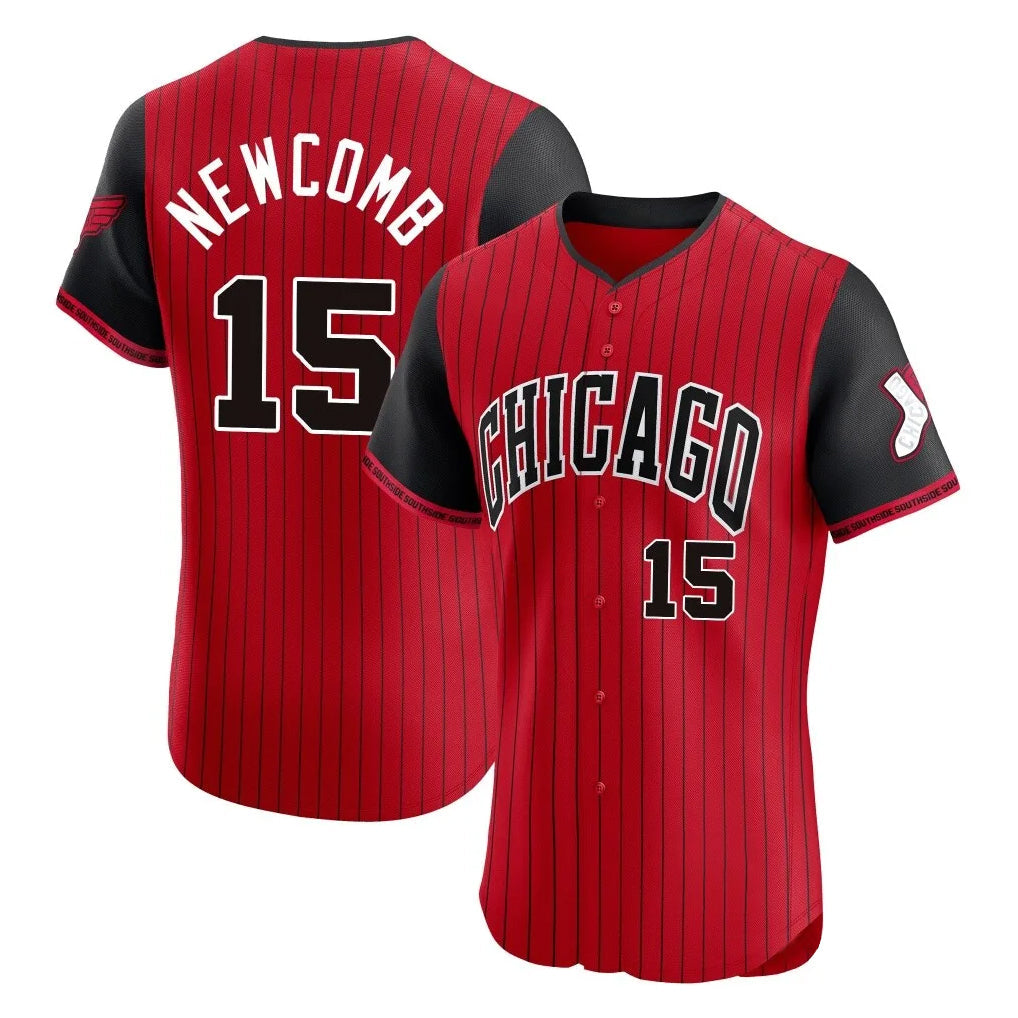 harde C.White Sox #15 Sean Newcomb Player Red City Connect Limited Elite Home Stitched Jerseys
