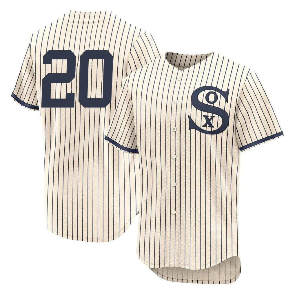 harde C.White Sox #20 Miguel Vargas Player Cream Field of Dreams Limited Elite Home Stitched Jerseys