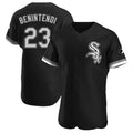 harde C.White Sox #23 Andrew Benintendi Player Black Limited Elite Home Stitched Jerseys