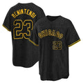harde C.White Sox #23 Andrew Benintendi Player Black Snake Skin City Home Game Stitched Jerseys