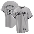 harde C.White Sox #23 Andrew Benintendi Player Gray Home Game Stitched Jerseys