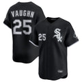 harde C.White Sox #25 Andrew Vaughn Player Black Limited Home Stitched Jerseys
