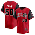harde C.White Sox #50 Lenyn Sosa Player Red City Connect Limited Home Stitched Jerseys