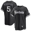 harde C.White Sox #5 Munetaka Murakami Player Black City Connect Home Game Stitched Jerseys