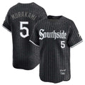 harde C.White Sox #5 Munetaka Murakami Player Black City Connect Limited Home Stitched Jerseys
