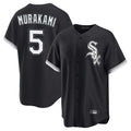 harde C.White Sox #5 Munetaka Murakami Player Black Home Game Stitched Jerseys