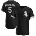 harde C.White Sox #5 Munetaka Murakami Player Black Limited Elite Home Stitched Jerseys