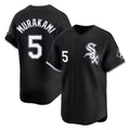 harde C.White Sox #5 Munetaka Murakami Player Black Limited Home Stitched Jerseys